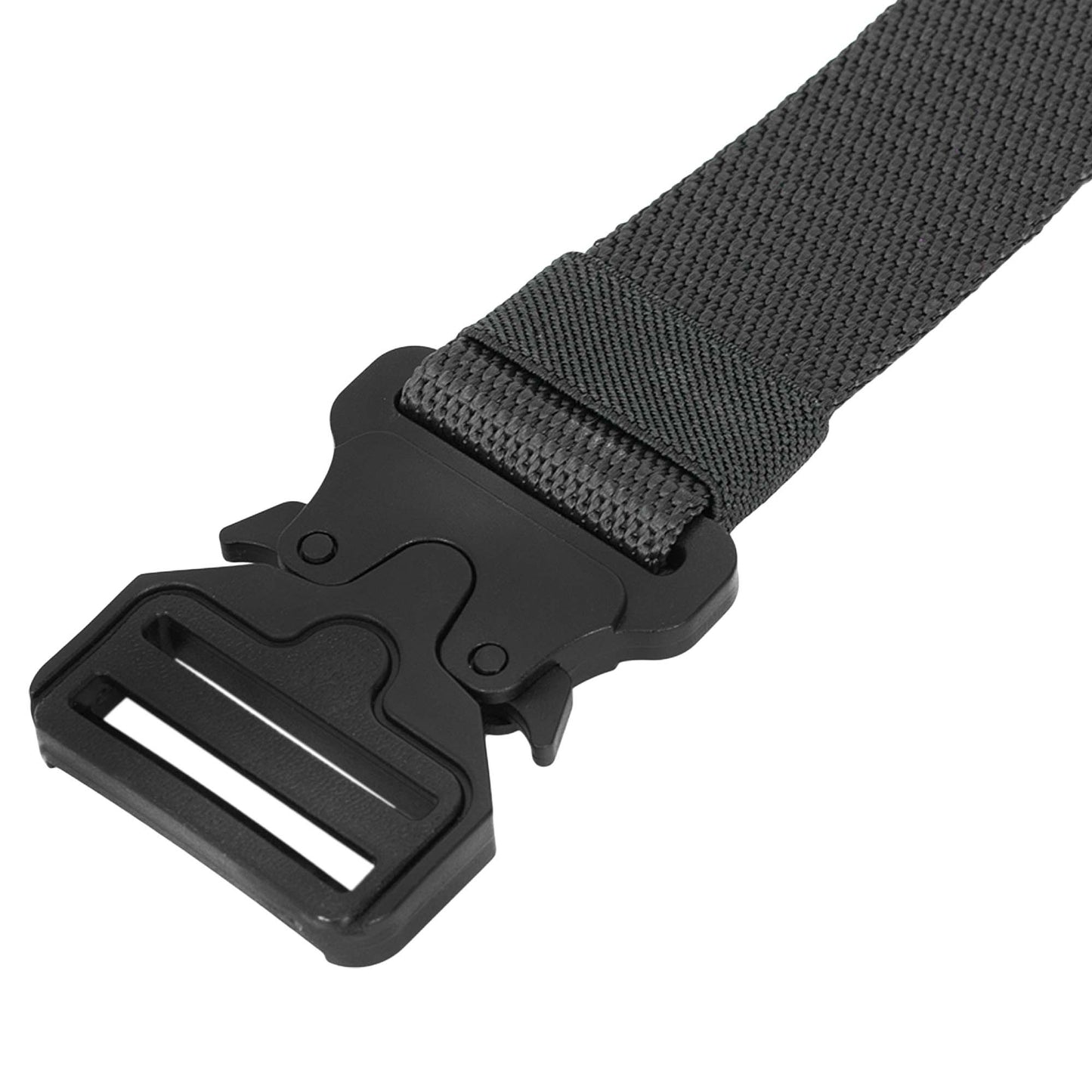 BTfash Men's Synthetic Belt Wide Nylon Military Style Tactical Canvas Waist Belt With Buckle