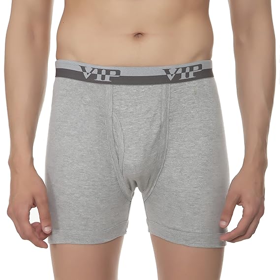 VIP Ultra Men's 100% Ribbed Cotton Long Underwear - Pack of 1 (Assorted)