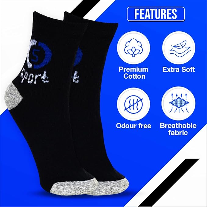 BTfash Solid Ankle Socks for Men & Women, Multicolor, Free Size