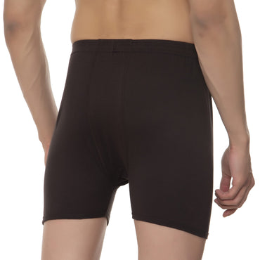 VIP Unique Men’s 100% Cotton Trunks – Comfortable Innerwear (Pack of 1, Assorted Colors)