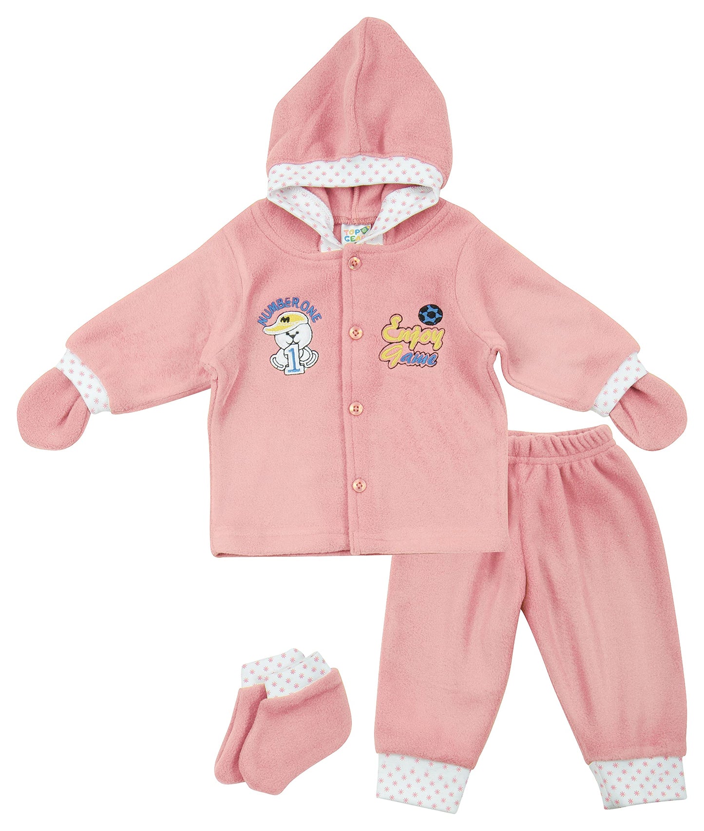 TOP GEAR Men's Cotton Cartoon Hoddie and Pajama Suit