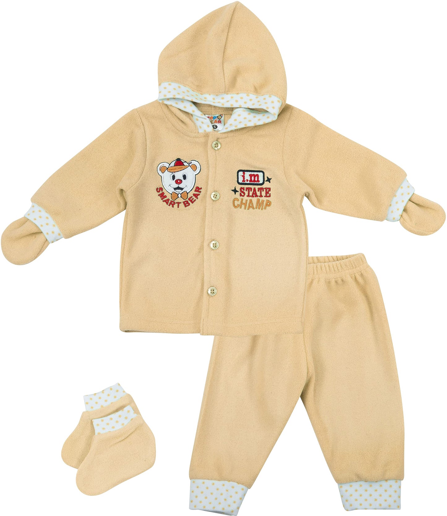 TOP GEAR Men's Cotton Cartoon Hoddie and Pajama Suit