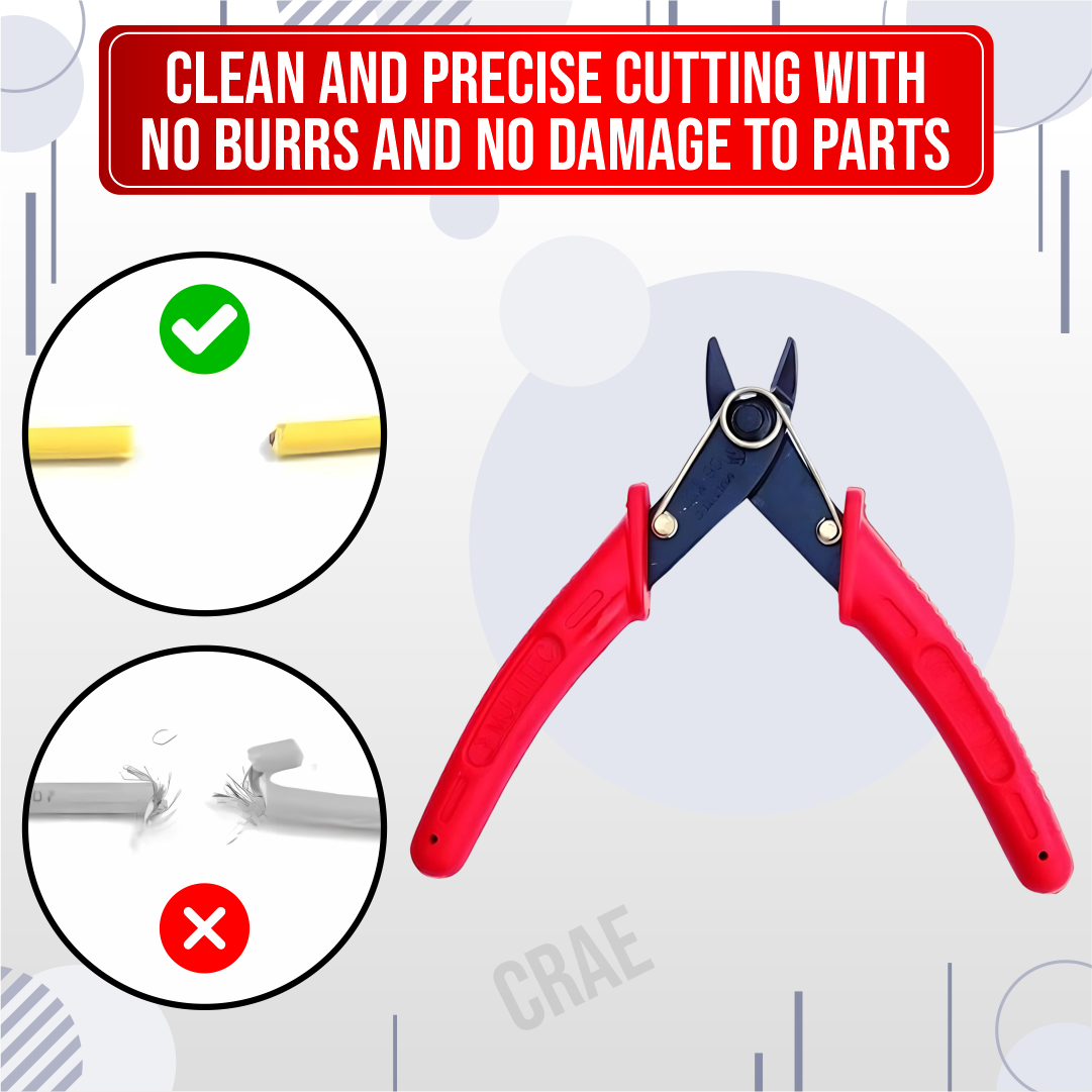 CRAE 06 Nippers and Micro Shears Wire Cutter from 0.8 to 1.4 mm