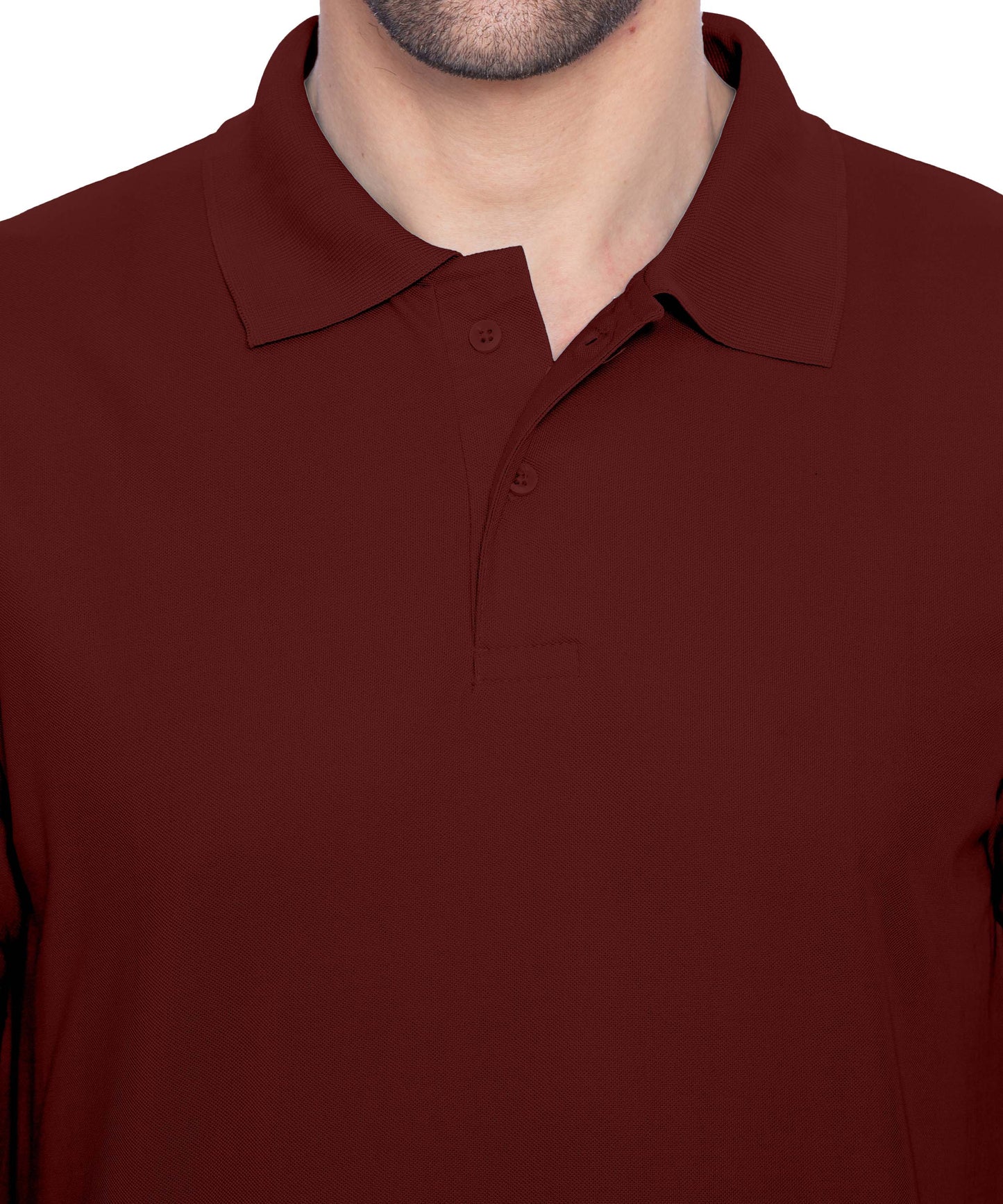 Btag Men's Dri-Fit Polo Neck Half Sleeve Solid Basic T-Shirt | Pack of 1
