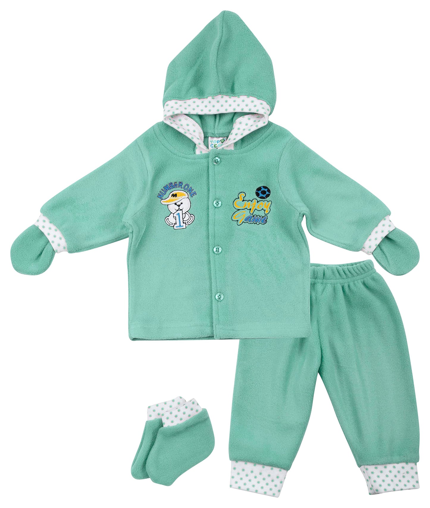 TOP GEAR Men's Cotton Cartoon Hoddie and Pajama Suit