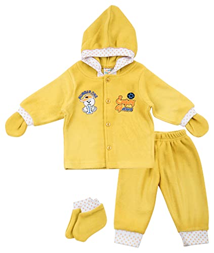 TOP GEAR Men's Cotton Cartoon Hoddie and Pajama Suit