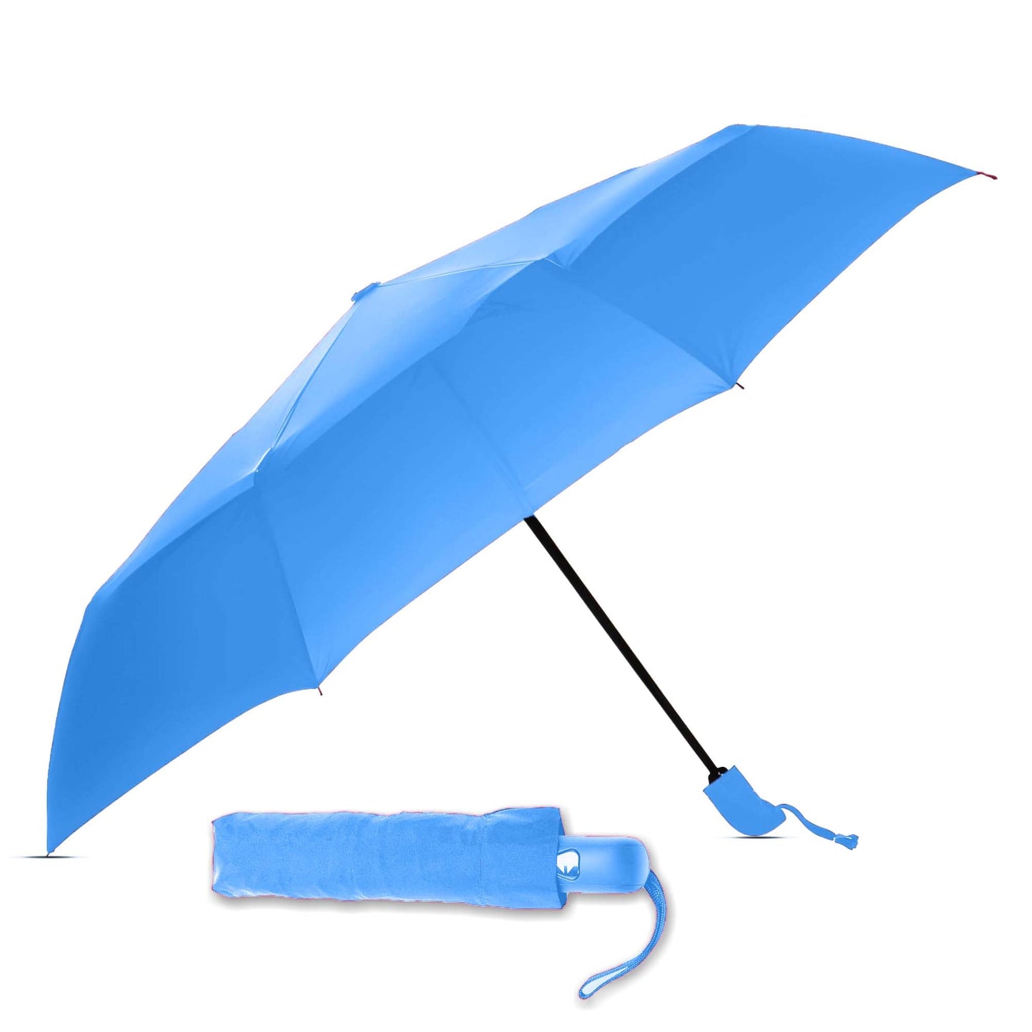 Btag J-Handle 3 Fold Small size Portable Auto Open Umbrella for Men Women & Kids | UV Protection, Waterproof, Rain, Sunlight Protection | Pack of 1