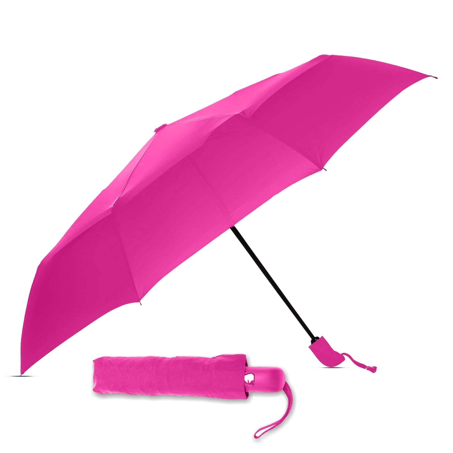 Btag J-Handle 3 Fold Small size Portable Auto Open Umbrella for Men Women & Kids | UV Protection, Waterproof, Rain, Sunlight Protection | Pack of 1
