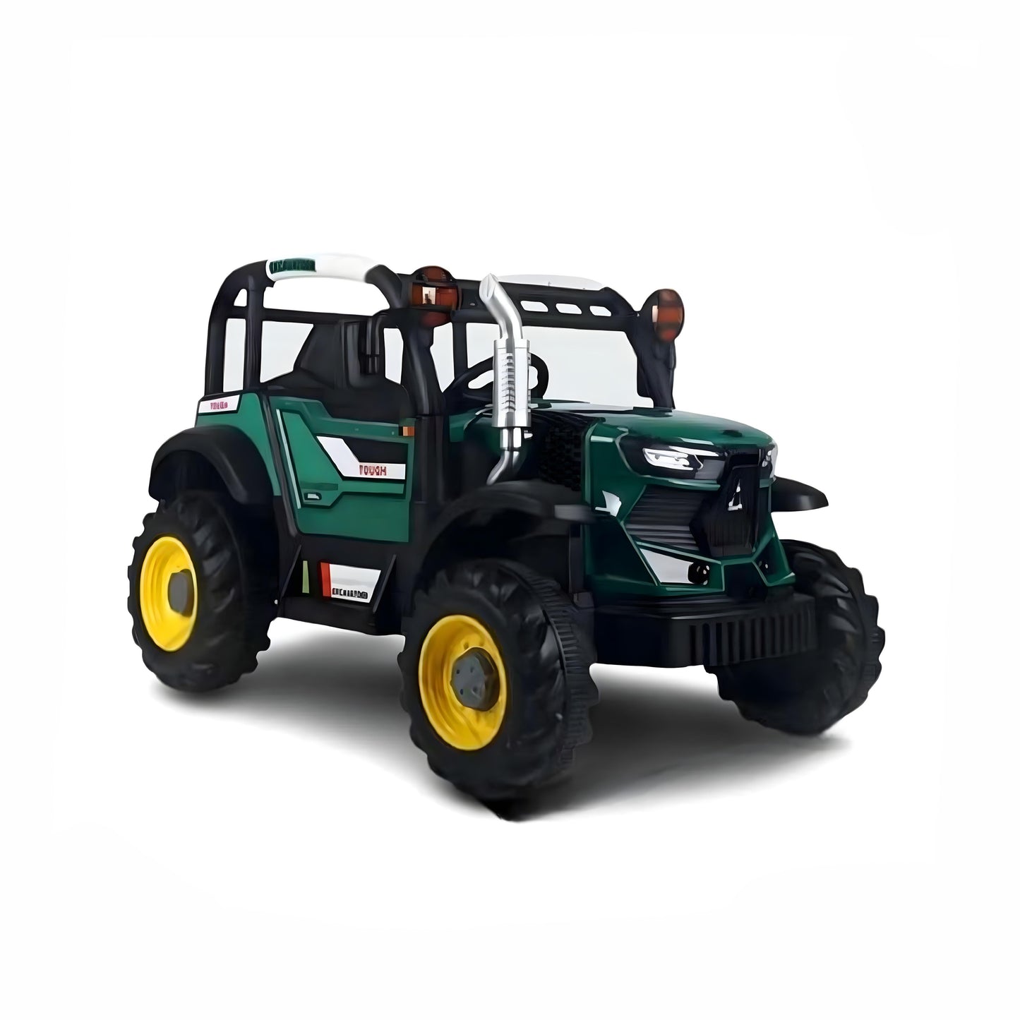 Btag Rechargeable Battery Operated Ride-On Luxury Car for Kids with Remote Control, 12V Battery Powered, Dual Control Mode, Swing Function, Led Lights, with Seat Belts.