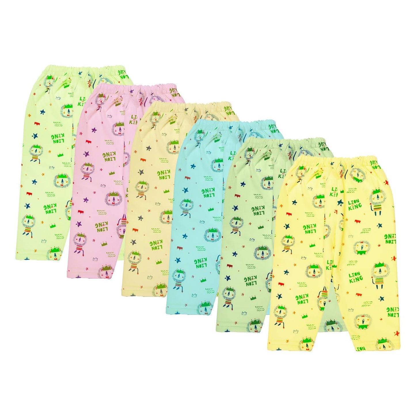 Dowin Cotton Solid Pajama for Baby Girl & Baby Boy Bottom Soft Regular Fit |Multicolour, Printed