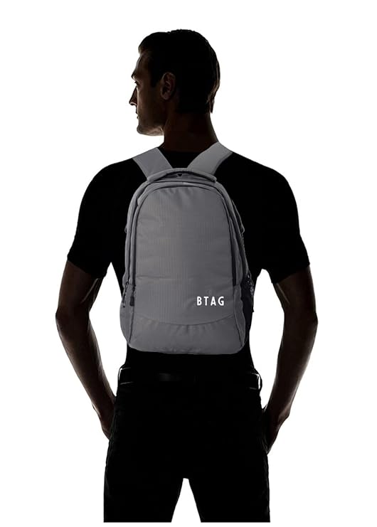 Btag Casual Backpack With Padded Shoulder Strap For Mens And Womens