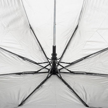 Btag Round Handle 3 Fold Small size Black Guard Auto open Close Button Portable Umbrella for Men Women & Kids | UV Protection, Waterproof, Rain