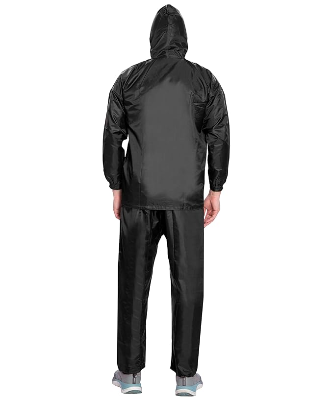 Bimla Traders Men's Lightweight and Waterproof Hood Raincoat