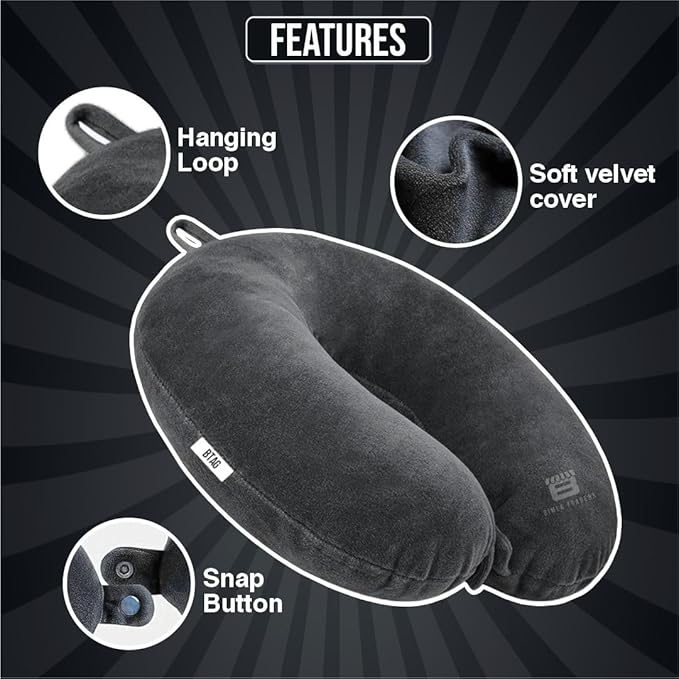 Btag Soft Fibre Filled Neck Pillow