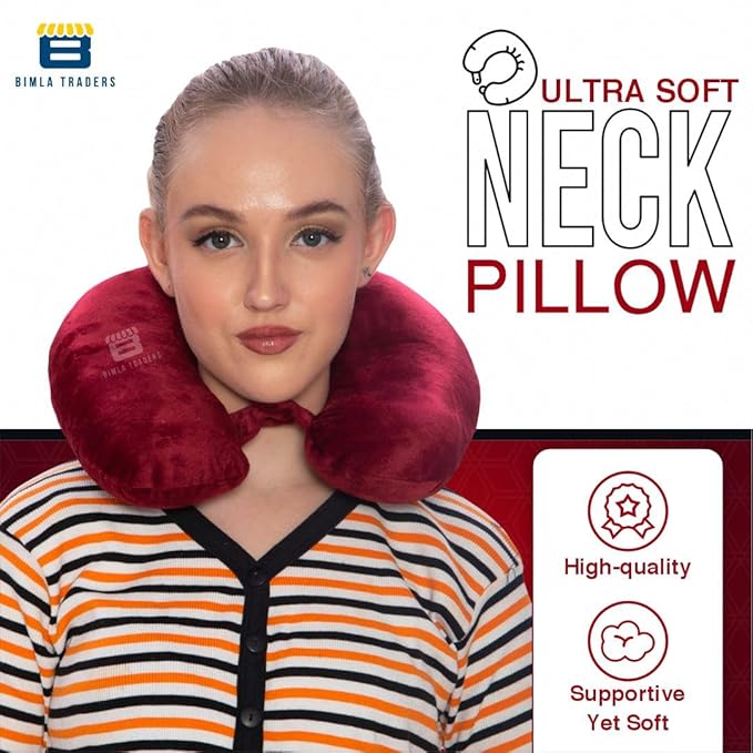 Btag Soft Fibre Filled Neck Pillow