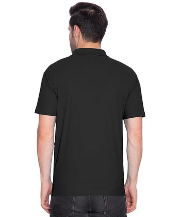 BTfash Men's Cotton Round Neck Half Sleeve Solid Basic T-Shirt