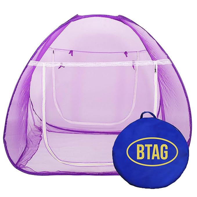 Btag 100% Polyester Mosquito Net – Premium Insect Protection, Strong, Portable & Durable