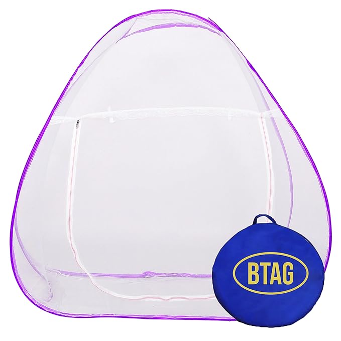 Btag 100% Polyester Mosquito Net – Premium Insect Protection, Strong, Portable & Durable