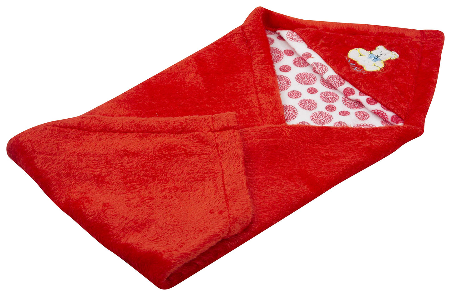 BTfash Newborn Baby Light Weight Fur Lined Hodded Blanket or Wrapper or Sleeping Bag - Pack of 1