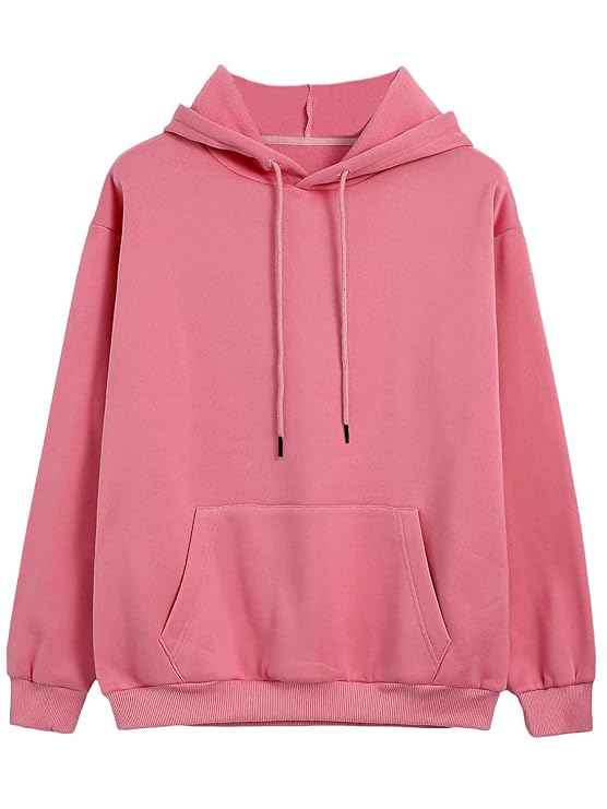 Bimla Traders Women's Permium Cotton Full Sleeve Stylish Pocket Hoddie.
