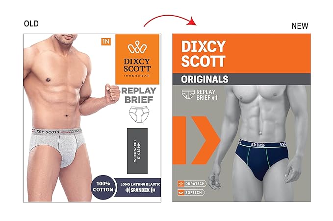 Dixcy Scott Men's Cotton Regular Briefs