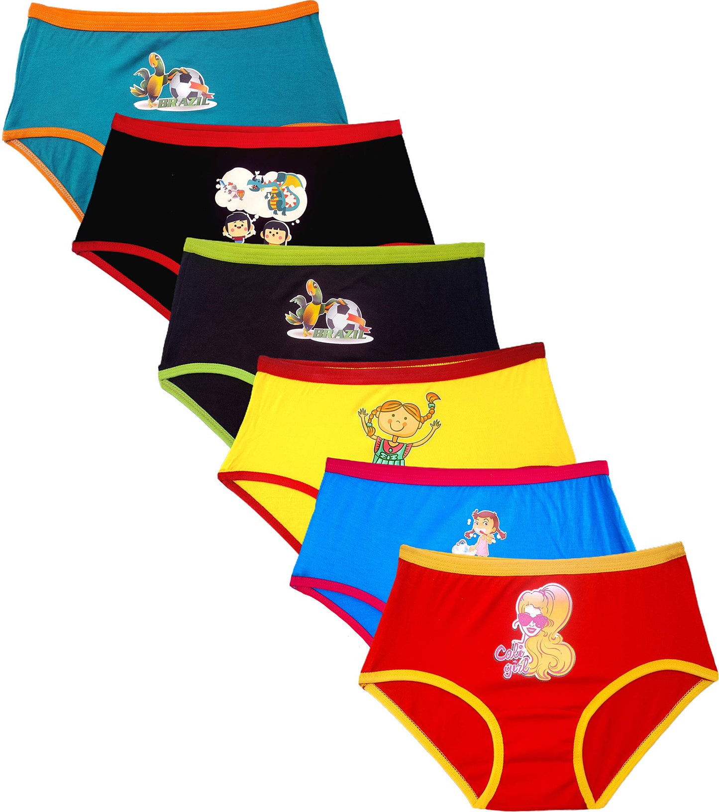 Dowin Girls Cotton Panty