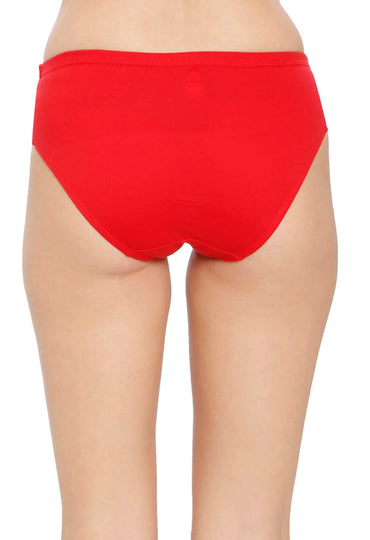 VIP Feelings Amelie Women's Cotton Inner Elastic Hipster Panty(Pack of 3)