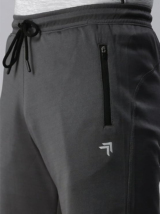 Genx Men’s Gym & Workout Dry Fit Shorts - Sweat-Wicking, Bio-Wash Fabric, Dual Zipper Pockets