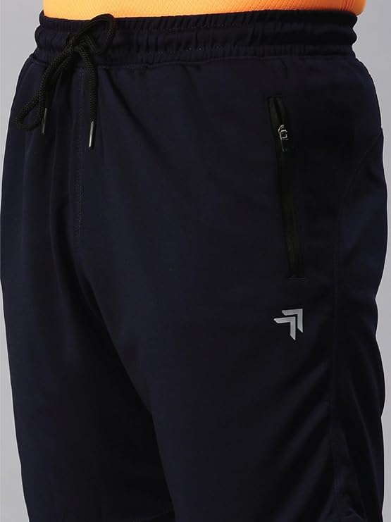 Genx Men’s Gym & Workout Dry Fit Shorts - Sweat-Wicking, Bio-Wash Fabric, Dual Zipper Pockets