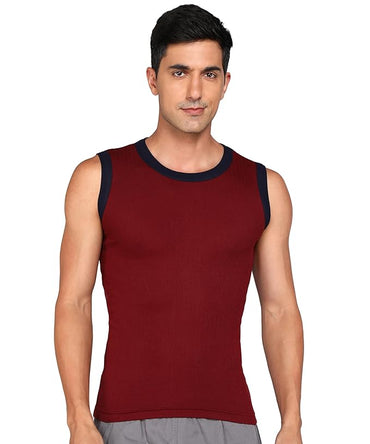 Genx Men's Regular Fit Vest (Pack of 3)