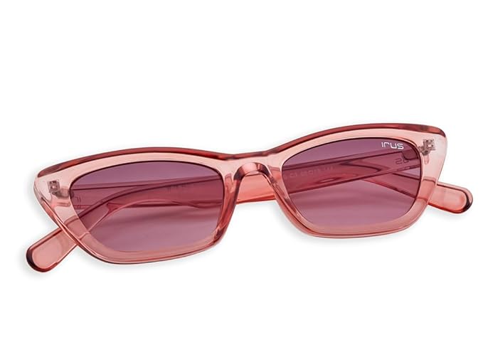 IRUS 100% UV protected sunglasses for Women | Size- Medium | Shape- Cat Eye | Model- IRS1210C3SG (Pink)