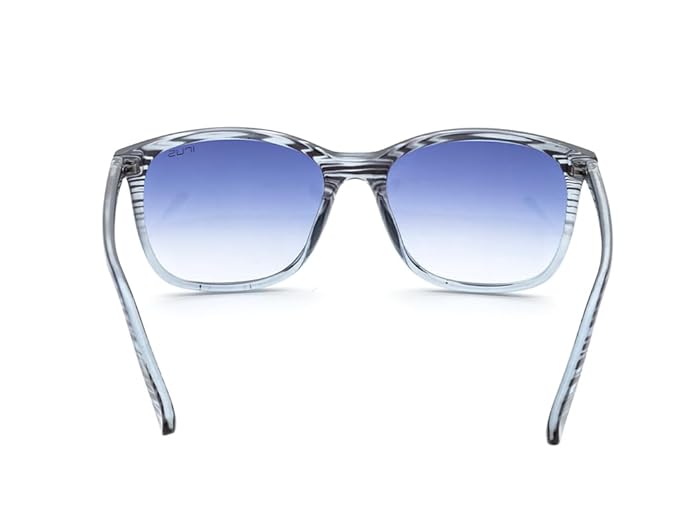 IRUS Uv Protected Sunglasses For Unisex | Size- Medium | Shape- Square | Model- Irs1215C4Sg, Blue