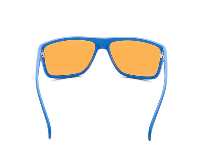 IRUS 100% Uv Protected Sunglasses For Men|Size- Large|Shape- Square|Model- Irs1229C2Sg, Black