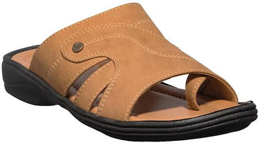 Khadim's Synthetic Airmax Sole Solid Sandal for Men