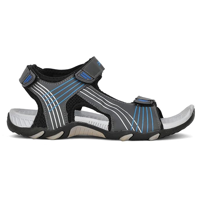 Pro by Khadim's Men's Grey Floater Sandal