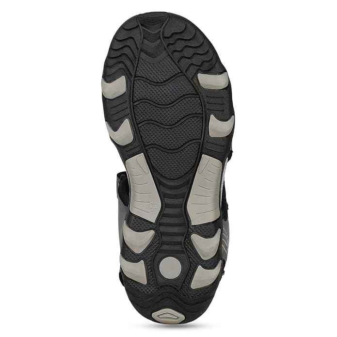 Pro by Khadim's Men's Grey Floater Sandal