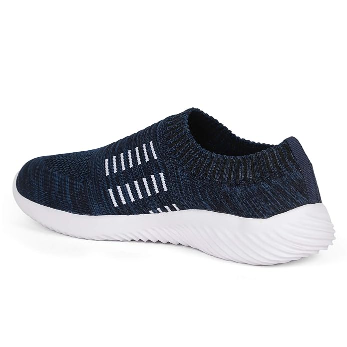 Pro by Khadim's Men's Navy Slip-On Sneakers