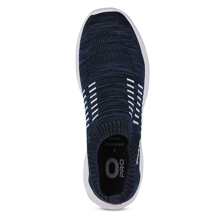 Pro by Khadim's Men's Navy Slip-On Sneakers