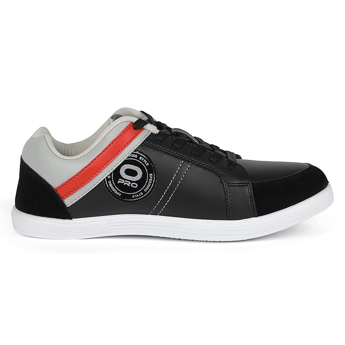 Pro by Khadim's Men Black Lifestyle Dress Sneakers