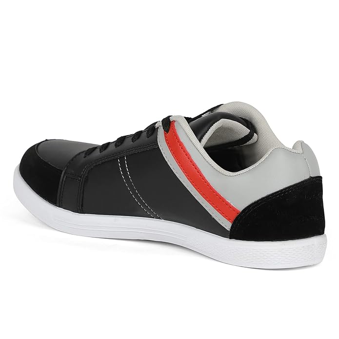 Pro by Khadim's Men Black Lifestyle Dress Sneakers