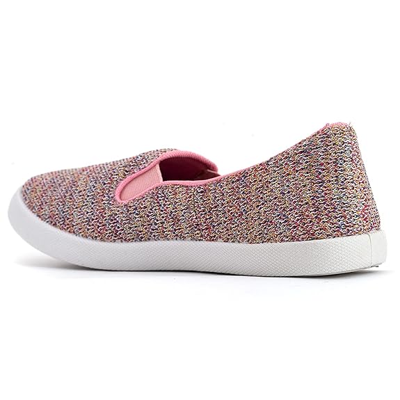 Pro by Khadim Pink Canvas Shoe for Women