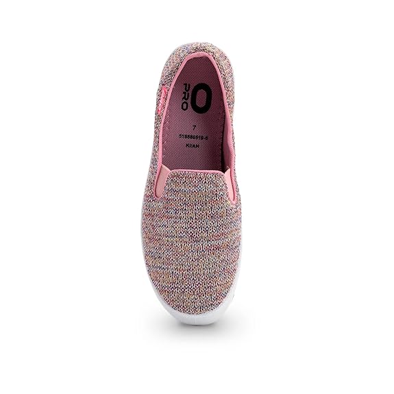 Pro by Khadim Pink Canvas Shoe for Women