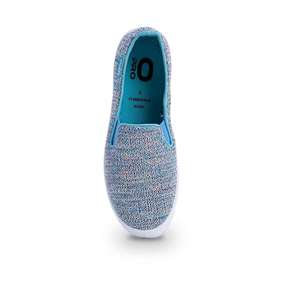 Pro by Khadim's Textile PVC DIP Sole Knitting Blue Casual Casual Shoe for Women