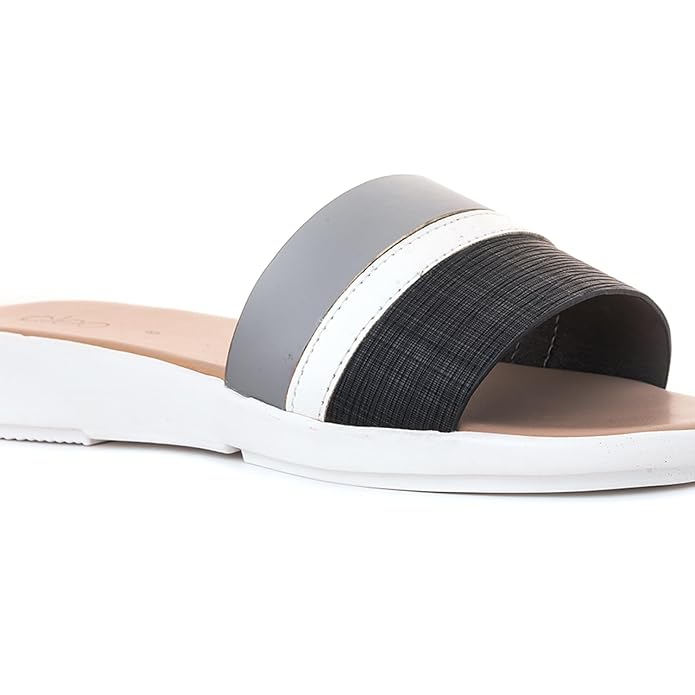 Khadim's Cleo Flat Mule Slide Sandal for Women