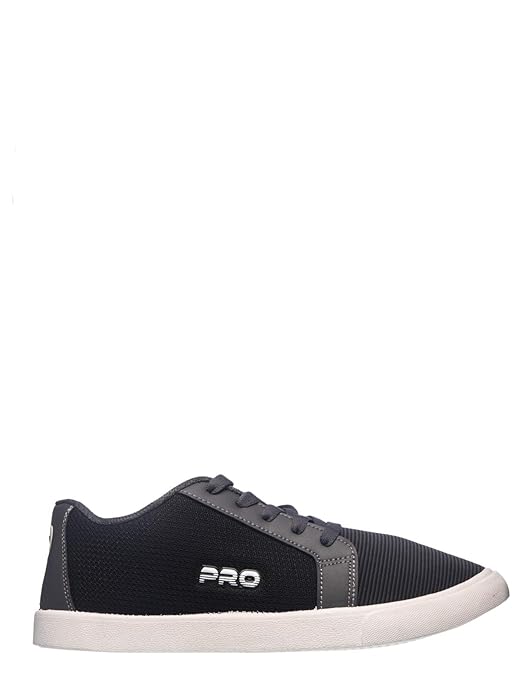 Pro by Khadim's Men's Grey Casual Sneakers