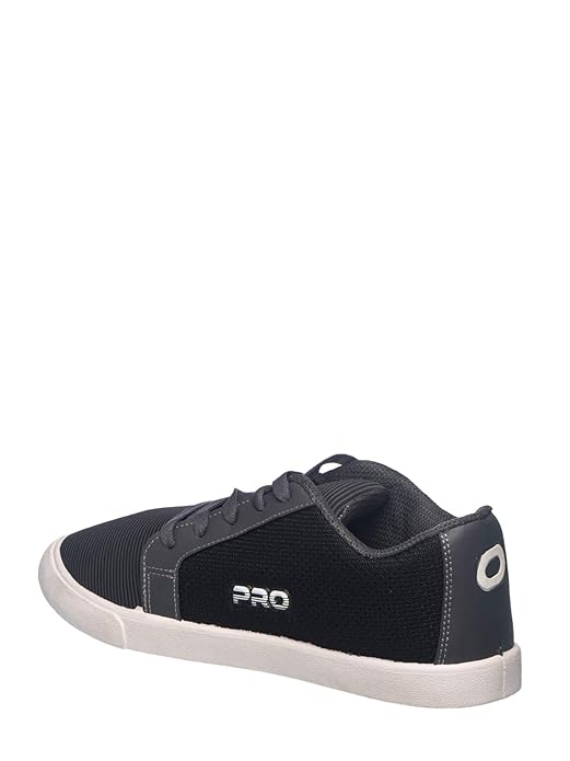 Pro by Khadim's Men's Grey Casual Sneakers
