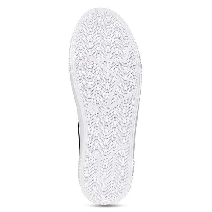Pro by Khadim's Men's Canvas Navy Sneakers