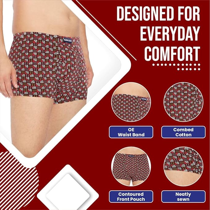 Lux Cozi Men's Cotton Bigshot Brief - Pack of 3