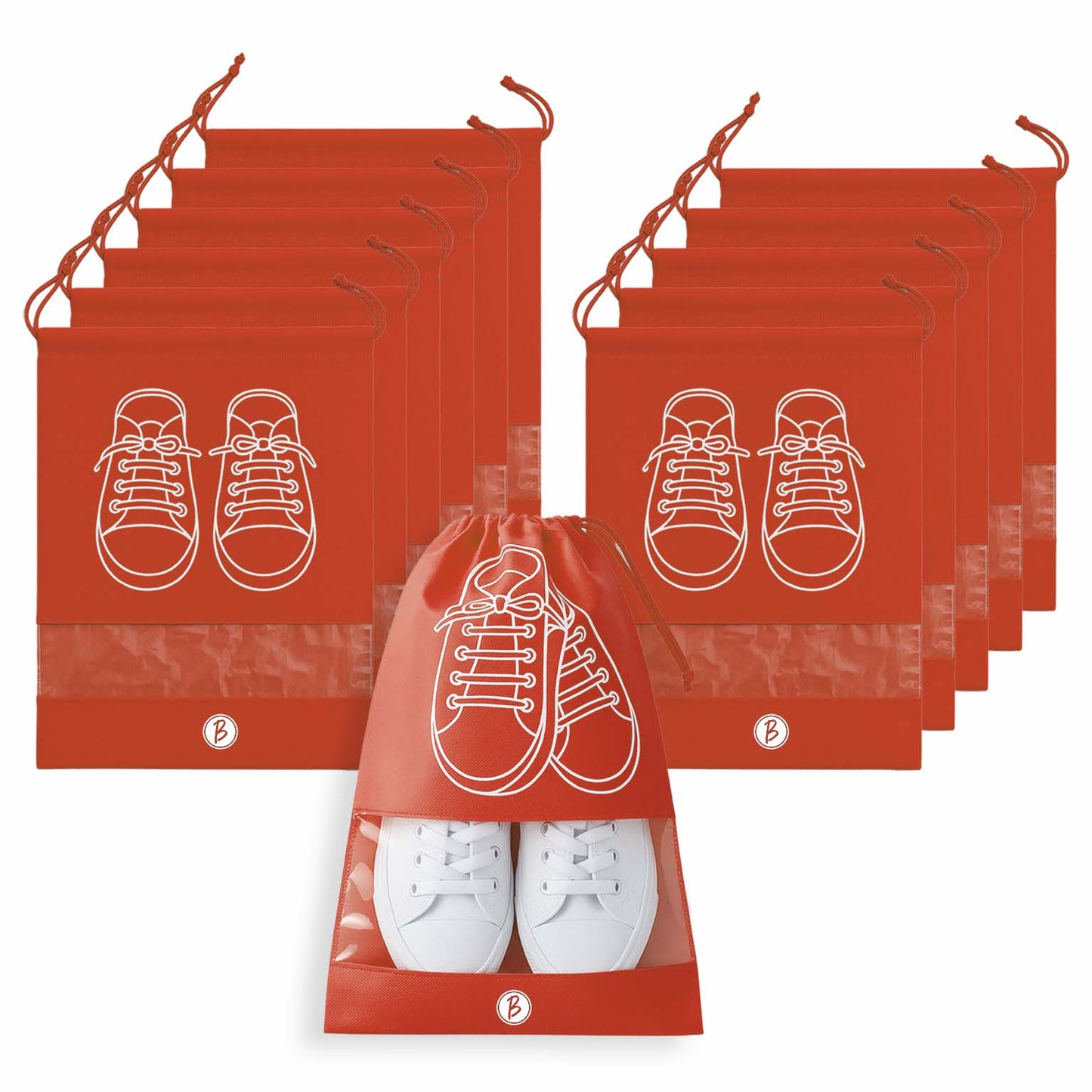 BTfash Shoes Bag for Travel & Storage organizer for Men & Women | Travel Accessories | Shoe Organizer | Shoe Cover for Travel Essentials