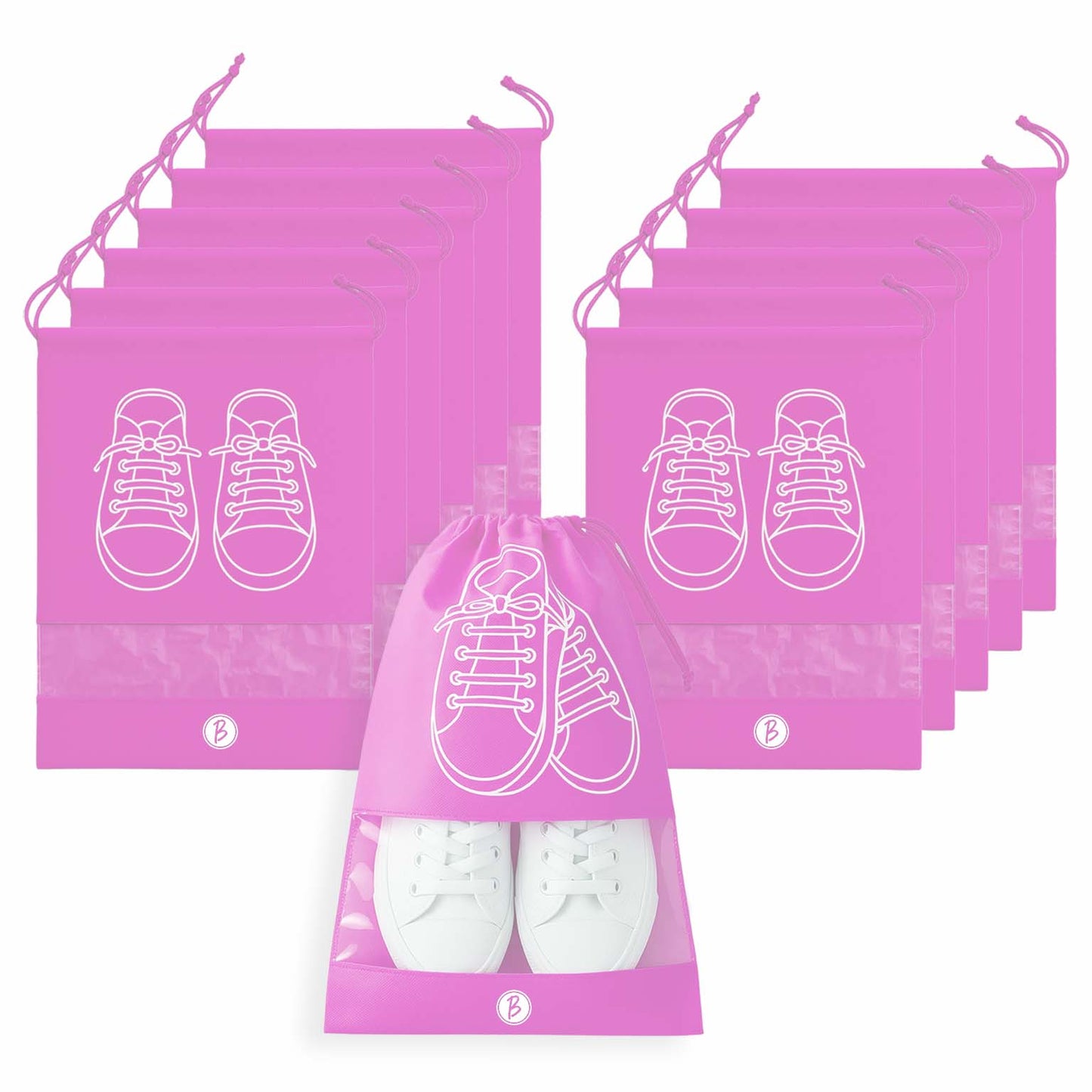 BTfash Shoes Bag for Travel & Storage organizer for Men & Women | Travel Accessories | Shoe Organizer | Shoe Cover for Travel Essentials